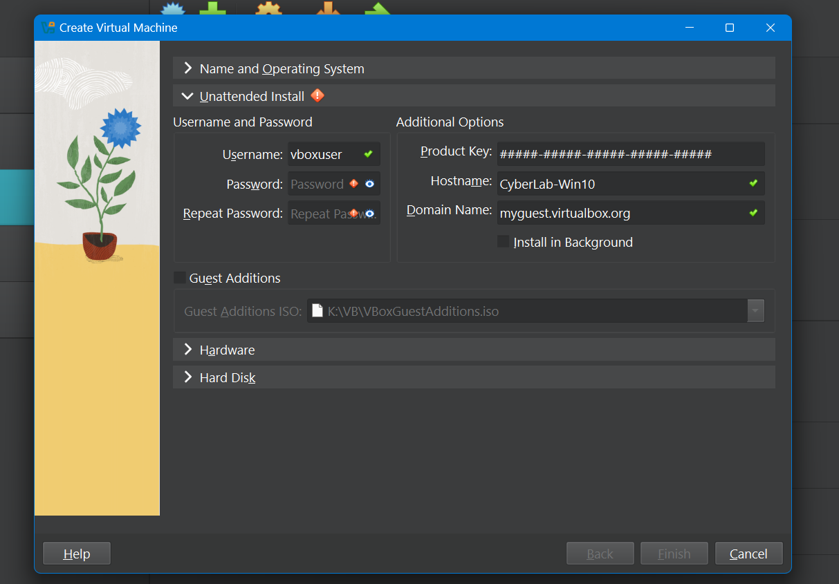 Windows VM