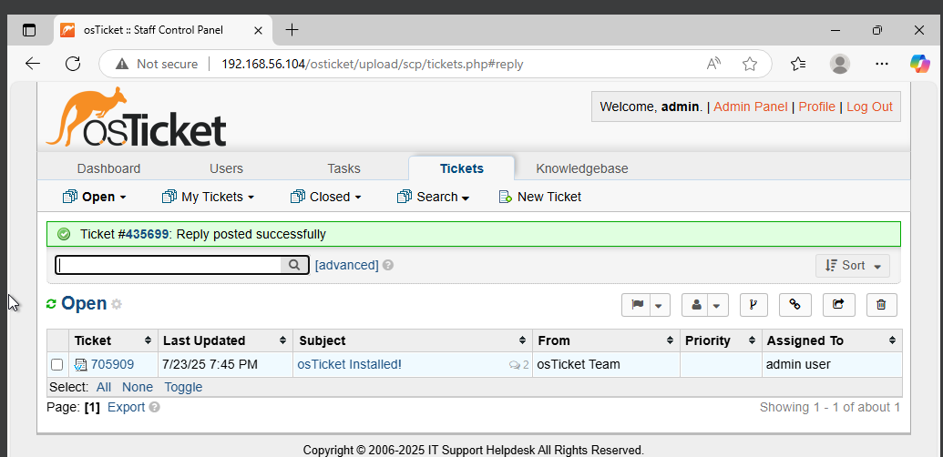 Ticket Resolved